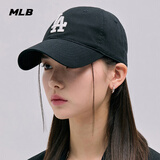 MLB帽子男女棒球帽四季软顶休闲鸭舌帽遮阳送礼3ACP6601N-07BKS