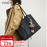 viney包包女包帆布托特包大容量品牌单肩大包送生日情人节礼物女朋友