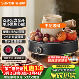 苏泊尔（SUPOR）迷你电陶炉 煮茶器煮茶炉煮茶壶 养生围炉煮茶泡茶办公家用不挑器具SW-DTL05