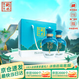 衡水老白干手酿礼盒 老白干香型白酒 52度 500ml*2瓶礼盒装纯粮礼盒节日送礼