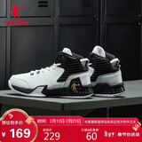 乔丹男鞋篮球鞋高帮皮面秋冬防风舒适减震耐磨运动鞋
