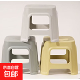 贝壳凳塑料凳子板凳小凳子小板凳凳子家用结实耐用胶凳洗澡换鞋凳 颜色随机（活动款） 1个装（颜色随机）