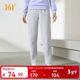 361°运动裤子女秋冬季跑步宽松户外休闲裤直筒长裤卫裤662434710D