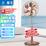 华生（Wahson） 电风扇家用/落地扇/电扇立式/18吋牛角扇五叶低噪大风宿舍办公循环空气扇商务风 18吋商务电扇 旗舰款FS45-11