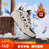 361°运动鞋女秋冬季保暖加绒复古厚底休闲老爹棉鞋子女681946707A-9