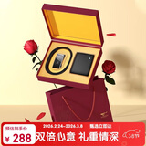 七匹狼牛皮腰带男士钱包自动扣套装盒实用送老公生日新年礼物父亲