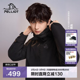 伯希和（Pelliot）【山野经典2.0】冲锋衣三合一春秋男女户外保暖外套11340105黑L