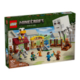 乐高（LEGO）积木我的世界21273 恶魂气球村庄袭击男女孩儿童玩具生日礼物