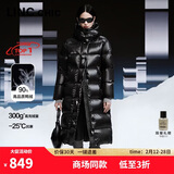 金羽杰明星同款冬季90鸭绒加厚保暖泡芙羽绒服女士长款面包服Y23806208Y