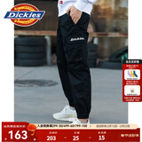 Dickies休闲裤男  修身系列字母束口休闲工装裤DK007069 DK008938黑色 30