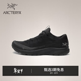 ARC'TERYX始祖鸟 AERIOS FL GTX 覆盖防水 男子 徒步鞋 BLACK/PILOT/黑色/航空灰 7