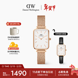 丹尼尔惠灵顿（DanielWellington）DW小方表手表表带套装小众轻奢石英欧美腕表送女友情人节礼物