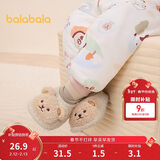 巴拉巴拉balaOne宝宝地板袜防滑点胶冬加绒婴幼儿保暖袜学步209425172203