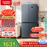 澳柯玛（AUCMA）475升十字对开双开四开门风冷无霜家用超薄大容量一级能效双变频电冰箱BCD-475WPHXFE