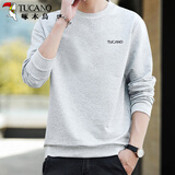 啄木鸟（TUCANO）卫衣男士潮流宽松圆领长袖t恤打底衫学生时尚休闲套头上衣服男装