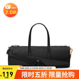 耐克（NIKE）男女单肩包 旅行包行李包桶包休闲包DQ5812-010 黑