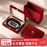 七匹狼腰带男士皮带自动扣木质礼盒送男友老公父亲生日情人节礼物