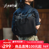 光影行星（GYXX）极星双肩包男女电脑包商务通勤16英寸笔记本背包手提书包 曜夜黑【手提/双肩两用款】适合16寸以内轻薄本