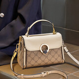 金狐狸（FOXER）女士包包女包大容量单肩斜挎包手提妈妈包轻奢高级妈妈母亲节礼物