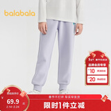 巴拉巴拉童装儿童裤子女童长裤2025秋季大童束脚卫裤时尚舒适209325108002