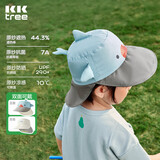 Kocotreekk树儿童防晒帽两用双帽檐遮阳帽男女童春夏宝宝鸭舌帽
