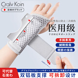 CRALVKOIN医用夏季腕关节固定支具腕部骨折腱鞘炎护腕手腕防扭伤护具透气