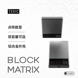 特极客（TEGIC）【3C认证可上飞机】CNC铝合金磁吸充电宝点阵屏数显快充10000mAh适用苹果iPhone17无线移动电源 10000mAh