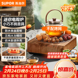 苏泊尔（SUPOR）迷你电陶炉煮茶器茶艺炉围炉煮茶办公室家用养生煮茶炉蒸茶器不挑器具SW-DTL03
