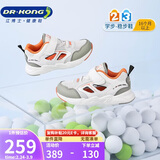 江博士学步鞋运动鞋春季男女童拼色潮流轻便儿童鞋2B16A1015BM米/绿23码