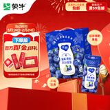 蒙牛纯甄蓝莓果粒风味酸奶200g*10盒 送礼盒装