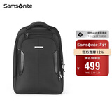 新秀丽（Samsonite）电脑包男士双肩包商务背包男包商务精英BP0*09010黑色16.5容量