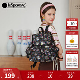 LeSportsac乐播诗新款包包女包休闲旅行双肩包大容量通勤背包新年礼物 怪异招财猫