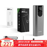 洛克兄弟 电动打气筒车载充气泵自行车摩托车汽车高压打气筒便携家用 A8（铝合金外壳 精品推荐）