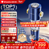 惠尔顿前置过滤器25微米15T大流量全屋中央净水器 自动清洗实时刮洗滤网反冲洗自来水防爆过滤器P0038pro 自行安装【15T-升级25微米精滤】