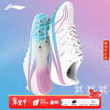 李宁（LI-NING） 钉鞋田径短跑鞋新款轻量全掌PEBA 体考训练比赛跑步跳远钉子鞋 LJJT911棉花糖[7钉] 偏小拍大一码 38