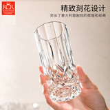 RCR意大利进口水晶玻璃杯350ml*6只泡茶杯高档高颜值透明水杯礼物