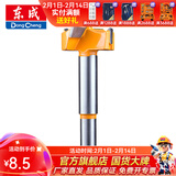 东成 电动工具附件硬质合金木工开孔器木工钻头扩孔工具 17mm