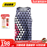 亚瑟士刘德助同款 田径精英Asics男子专业训练运动马拉松背心速干比赛服 2011D656-020/上装 M