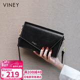 viney牛皮包包女包斜挎洋气小方包轻奢单肩包送生日情人节礼物女朋友
