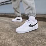 耐克男子透气平底运动鞋春低帮板鞋NIKE COURT VISION LOW DH2987 101白色/黑/白色 41