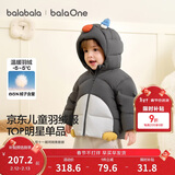 巴拉巴拉童装儿童羽绒服男女童外套冬装2025新款婴儿衣服保暖加厚泡芙羽绒