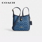 蔻驰（COACH）【品牌直供】女士HADLEY迷你手提单肩斜挎包靛蓝CCZ44礼物次日达