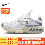 耐克NIKE女跑步鞋缓震ZOOM AIR FIRE低帮运动鞋FD9860-001银灰/白38.5
