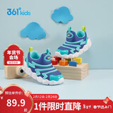 361°童鞋 儿童学步鞋春秋男女童软弹毛毛虫鞋运动宝宝鞋 绿22