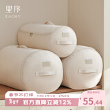 EACHY圆筒被子收纳袋整理袋衣物棉被装被子专用打包搬家神器-奶杏色XL