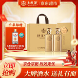 五粮液股份 送礼佳品 财富人生金砖52度500ml*2瓶纯粮食浓香型白酒礼盒