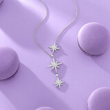 APM Monaco【38女神节礼物】六芒星项链女送女友毛衣链礼物