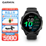 佳明（GARMIN）Forerunner970旗舰铁三户外运动手表ECG心电心率跑表-极夜黑47mm