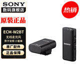 索尼（SONY） 麦克风话筒 Vlog拍摄数码相机外接视频录音 【无线传输麦克风】ECM-W2BT