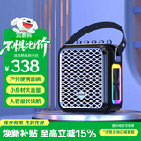 山水（SANSUI）Q9蓝牙音箱户外广场舞K歌直播专用低音炮电木吉他民谣乐器音箱家用便携无线音响带声卡无麦 黑色